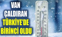 Van Çaldıran Türkiye’nin en soğuk noktalarından biri oldu