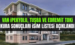 Van İpekyolu, Tuşba ve Edremit TOKİ kura sonuçları isim listesi açıklandı
