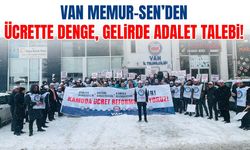 Van Memur-Sen’den ücrette denge, gelirde adalet talebi!