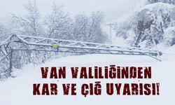 Van Valiliğinden kar ve çığ uyarısı! Bu ilçeler dikkat...