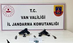 Van’da 7 adet ruhsatsız tabanca ele geçirildi