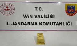 Van’da altın kaçakçılığına darbe! 1 kilo külçe altın ele geçirildi