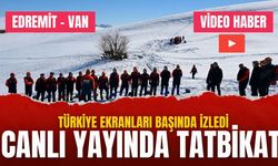 Van’da çığ mesaisi: AFAD ekipleri kar üzerinde nefes kesti (VİDEO)