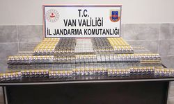Van’da kaçak sigara operasyonu! 3 bin 300 adet sigara ele geçirildi