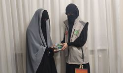 Van’da medrese öğrencilerinden Gazze’ye anlamlı bağış