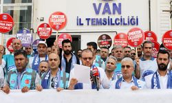 Van’da memurlar iş bırakıp meydanlara iniyor