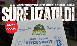 Van'da yoğun ilgi: Siyer Yarışması'nda kayıt süresi uzatıldı