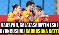 Vanspor, Galatasaray’ın eski oyuncusunu kadrosuna kattı