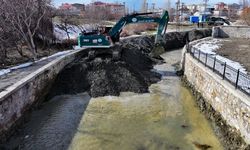 DSİ 17. Bölge Müdürlüğü’nden Kurubaş Deresi’nde taşkın önlemi