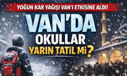 Van'da okullar yarın tatil mi?