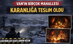 Van'ın birçok mahallesi karanlığa teslim oldu