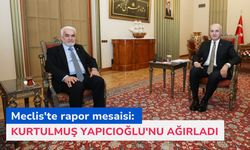 Meclis'te rapor mesaisi: Numan Kurtulmuş Yapıcıoğlu'nu ağırladı