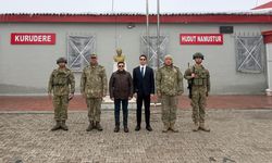 Özalp Kaymakamı Rahmi Bulut’tan Kurudere Hudut Karakolu’na ziyaret