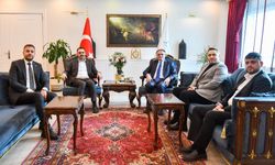 TÜGVA heyetinden Vali Balcı’ya ziyaret