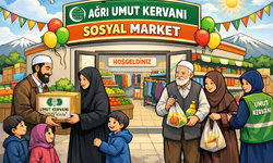 Umut Kervanından Ağrı’ya sosyal market müjdesi