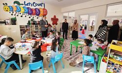 Van Edremit’te anaokullarına ziyaret