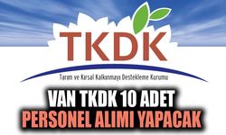 Van TKDK 10 adet personel alımı yapacak