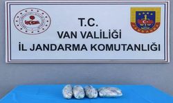 Van’da 1 kilo 978 gram kubar esrar ele geçirildi