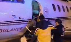 Van’da 11 aylık bebek uçak ambulansla İstanbul’a sevk edildi