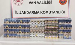 Van’da 15 bin paket kaçak sigara ele geçirildi