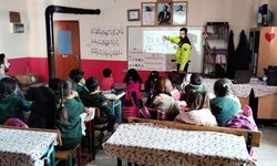 Van’da minik öğrencilere trafik eğitimi verildi
