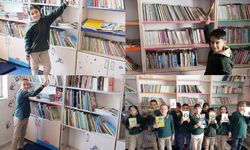 Van’da öğrencilerden anlamlı kitap bağışı