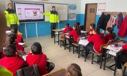 Van’da öğrencilere trafik bilinci eğitimi