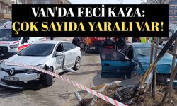 Van'da son dakika feci kaza: Çok sayıda yaralı var
