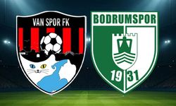 Vanspor- Bodrum FK maçında onbirler belli oldu