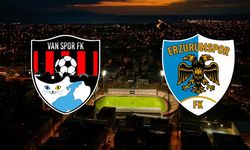 Vanspor- Erzurumspor maçında onbirler belli oldu