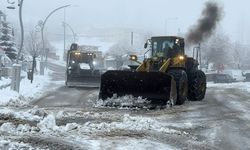 Başkale’de karla mücadele çalışmaları sürüyor