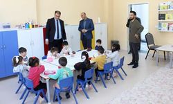 Edremit’te Sağlık Çalışanları Anaokulu’na ziyaret