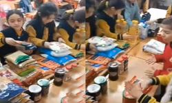 Hüsrevpaşa Ortaokulu’ndan Ramazan dayanışması