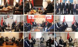 HÜDA PAR 7 siyasi parti ile bayramlaştı