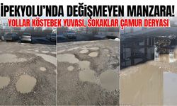 İpekyolu’nda değişmeyen manzara! Yollar köstebek yuvası, sokaklar çamur deryası