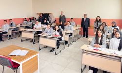 Kaymakamı Bakan’dan 15 Temmuz Şehitleri Anadolu Lisesi’ne ziyaret