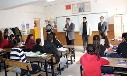 Müdür Nurses’ten ilçedeki okullara ziyaret