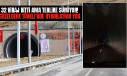 Van Güzeldere Tüneli’nde aydınlatma sorunu tedirgin ediyor