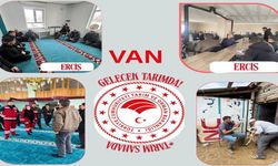 Van İl Tarım ve Orman Müdürlüğü’nden Erciş’te çiftçilere eğitim