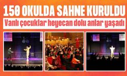 Van’da 150 okulda akrobasi gösterisi düzenledi