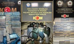 Van’da binlerce kaçak ürün ele geçirildi