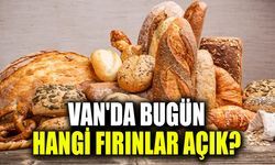 Van'da bugün hangi fırınlar açık? Bayramın ikinci günü...