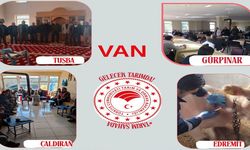 Van’da çiftçilere eğitim desteği: 242 üretici bilgilendirildi