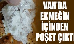 Van’da gıda skandalı: Pide ekmeğinin içinden poşet çıktı