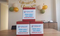 Van’da lise öğrencilerinden takdir toplayan ramazan kampanyası