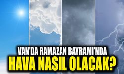 Van’da Ramazan Bayramı’nda hava nasıl olacak?