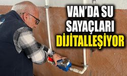 Van’da su sayaçları dijitalleşiyor