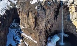 Van’da Yaşar Kemal Şelalesi yeniden akmaya başladı