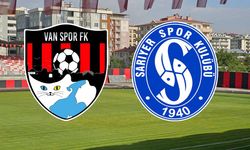 Vanspor- Sarıyer maçının hakemi belli oldu