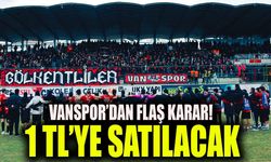 Vanspor’dan flaş karar! 1 TL’ye satılacak
